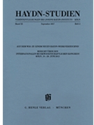 Haydn Studien Series - Series 11 Volume 1 October 2017 by Haydn Joseph for