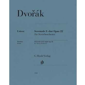 Serenade in E Major, Op. 22 - for String Orchestra Full Score