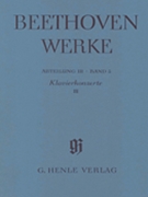 Piano Concertos III by Beethoven Ludwig van for