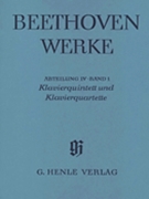 Piano Quintet and Piano Quartets by Beethoven Ludwig van for