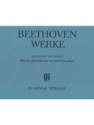 Works for Piano Four-Hands by Beethoven Ludwig van for
