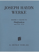 Sinfonias from ca. 1770-1774 by Haydn Joseph for