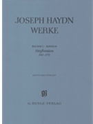 Sinfonias 1767-1772 by Haydn Joseph for Score