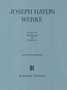 Notturni with Organ Flute-cimbals by Haydn Joseph for Score