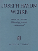 Divertimenti for Wind Instruments - Six Scherzandi (Sinfonias) fragment E flat by Haydn Joseph for Score