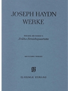 Early String Quartets by Haydn Joseph for Score
