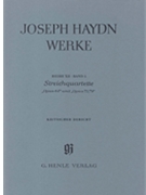 String Quartets Op. 64 and Op. 71-74 by Haydn Joseph for Score