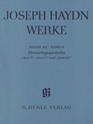 String Quartets Op. 76 77 103 by Haydn Joseph for Score