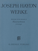 Piano Trios 3rd Volume by Haydn Joseph for Score