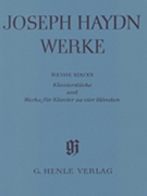 Piano Pieces for Piano 2-hands/Works for Piano 4-hands by Haydn Joseph for Score