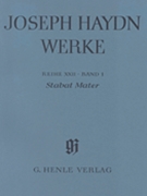 Stabat Mater by Haydn Joseph for Score