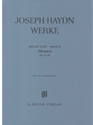 Masses No 9 - 10series Xxiii Volume 3 by Haydn Joseph for Score
