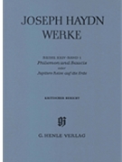 Philemon and Baucis - A German Marionette Opera by Haydn Joseph for Score