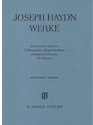 L'incontro Improvviso - Dramma Giocoso per Musica - 2nd and 3rd act 2nd part by Haydn Joseph for Score