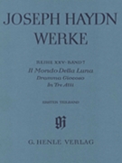 Il Mondo Della Luna - Dramma Giocoso - 1st act 1st part by Haydn Joseph for Score