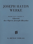 Librettos of Operas in Facsimile by Haydn Joseph for