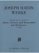 Arias Scenes and Ensembles with Orchestra 2 Series by Haydn Joseph for Score