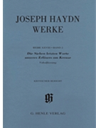 The Seven Last Words of Christ by Haydn Joseph for