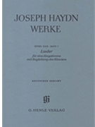Songs for one voice with accompaniment of a Piano by Haydn Joseph for