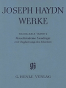 Different Songs with Accompaniment of the Piano by Haydn Joseph for