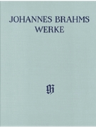 Symphony No. 4 in E minor Op. 98 by Brahms Johannes for Score