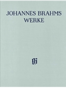 Symphony No. 4 E-Minor Op. 98 Arranged for One and Two Pianos 4-Hands by Brahms Johannes for