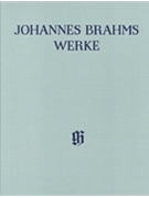 String Quintets Clarinet Quintet Complete Edition with Critical Report Series II Vol. 2 by Brahms Johannes for