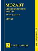 String Quartets Volume III by Mozart Wolfgang Amadeus for Mini Score