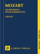 Divertimenti - Mini Score by Mozart Wolfgang Amadeus - Loy Felix - for Woodwind Sextet