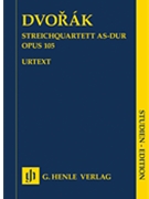 String Quartet A-flat Major Op. 105 by Dvorak Antonin for Study Score
