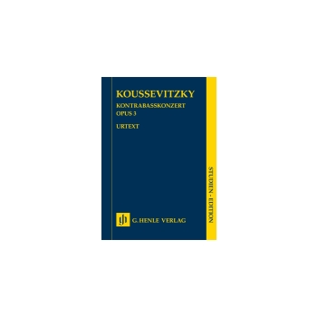 Double Bass Concerto No. 3 - Study Score