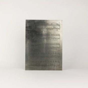 Beethoven Music Engraving Plate