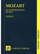 Sonatas Volume 1 Study Score by Mozart Wolfgang Amadeus for Piano