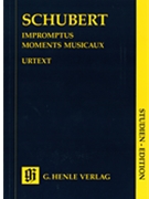 Impromptus & Moments Musicaux Study Score by Schubert for Piano