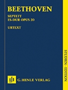 Septet In E-flat Major Opus 20 by Beethoven Ludwig van - Voss Egon - for Mini Score