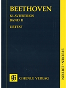 Piano Trios Band II by Beethoven Ludwig van for Mini Score