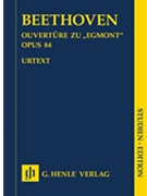 Egmont Overture Op. 84 by Beethoven Ludwig van for Score