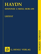 Symphony C Minor Hob. I:95 by Haydn Joseph for Study Score