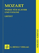 Works For Violin & Piano by Mozart Wolfgang Amadeus for Mini Score