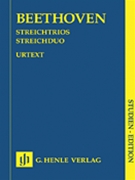 String Trios & Duo by Beethoven Ludwig van - Platen - for Mini Score