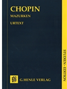 Mazurkas by Chopin Frederic for Study Score