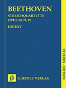 Streichquartette Opus 597495 by Beethoven Ludwig van for Mini Score