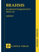 Clarinet Quintet in B Minor Op. 115 by Brahms Johannes for Study Score