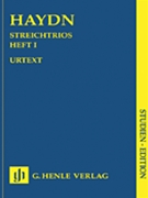 String Trios Volume 1 (divertimenti) by Haydn for Mini Score
