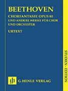 Chorale Fantasia & Other Choral Works by Beethoven Ludwig van for Study Score