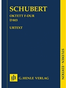Octet in F Major D 803 by Schubert for Study Score