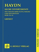 6 Divertimenti For Strings by Haydn Joseph for Mini Score