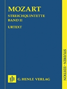 Streichquintette Volume 2 by Mozart Wolfgang Amadeus for Mini Score