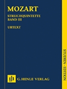 Streichquintette Volume 3 by Mozart Wolfgang Amadeus for Mini Score