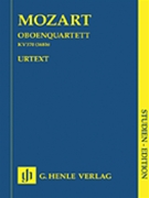Oboe Quartet by Mozart Wolfgang Amadeus for Mini Score